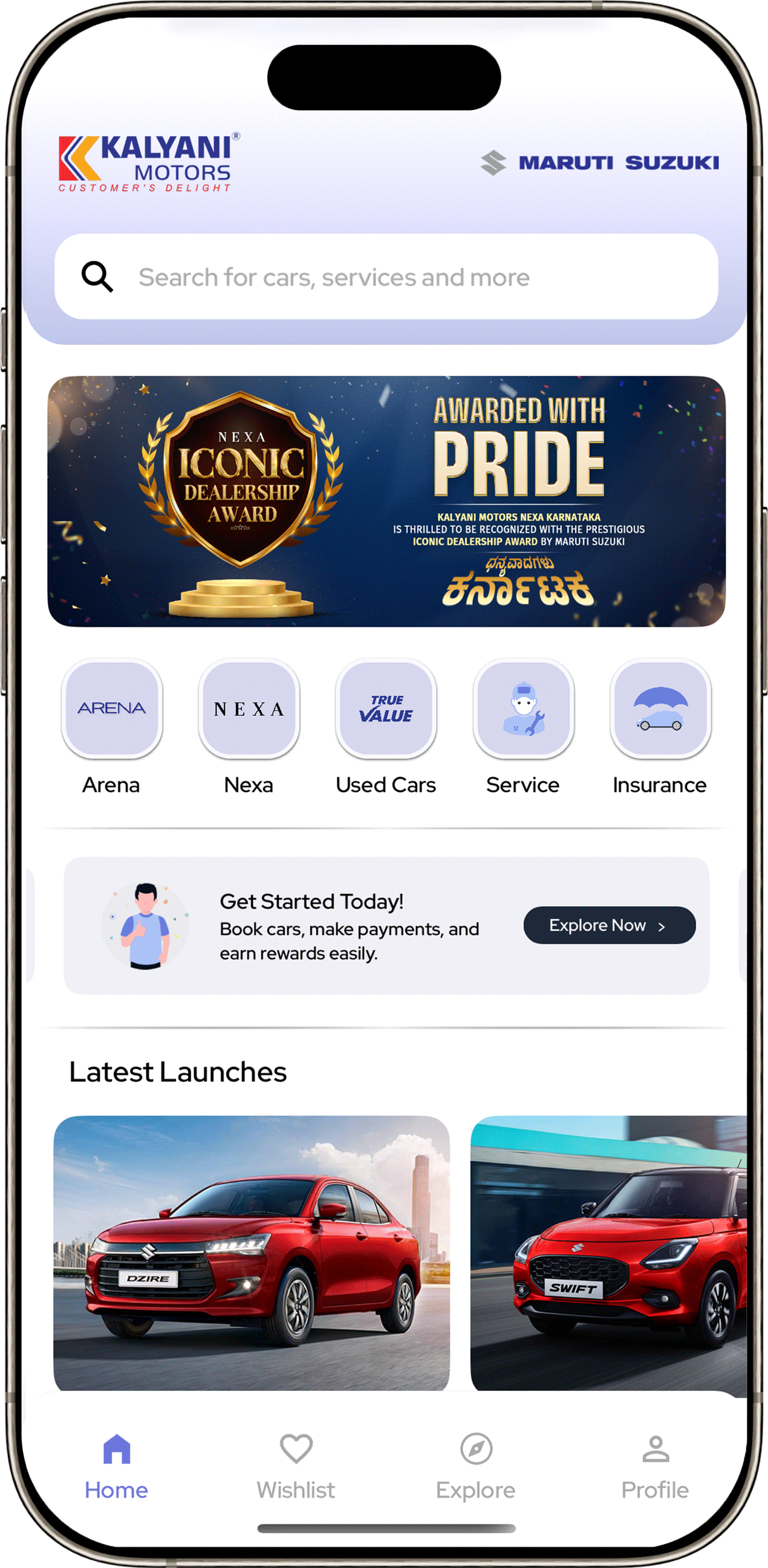 Mobile App Screenshot